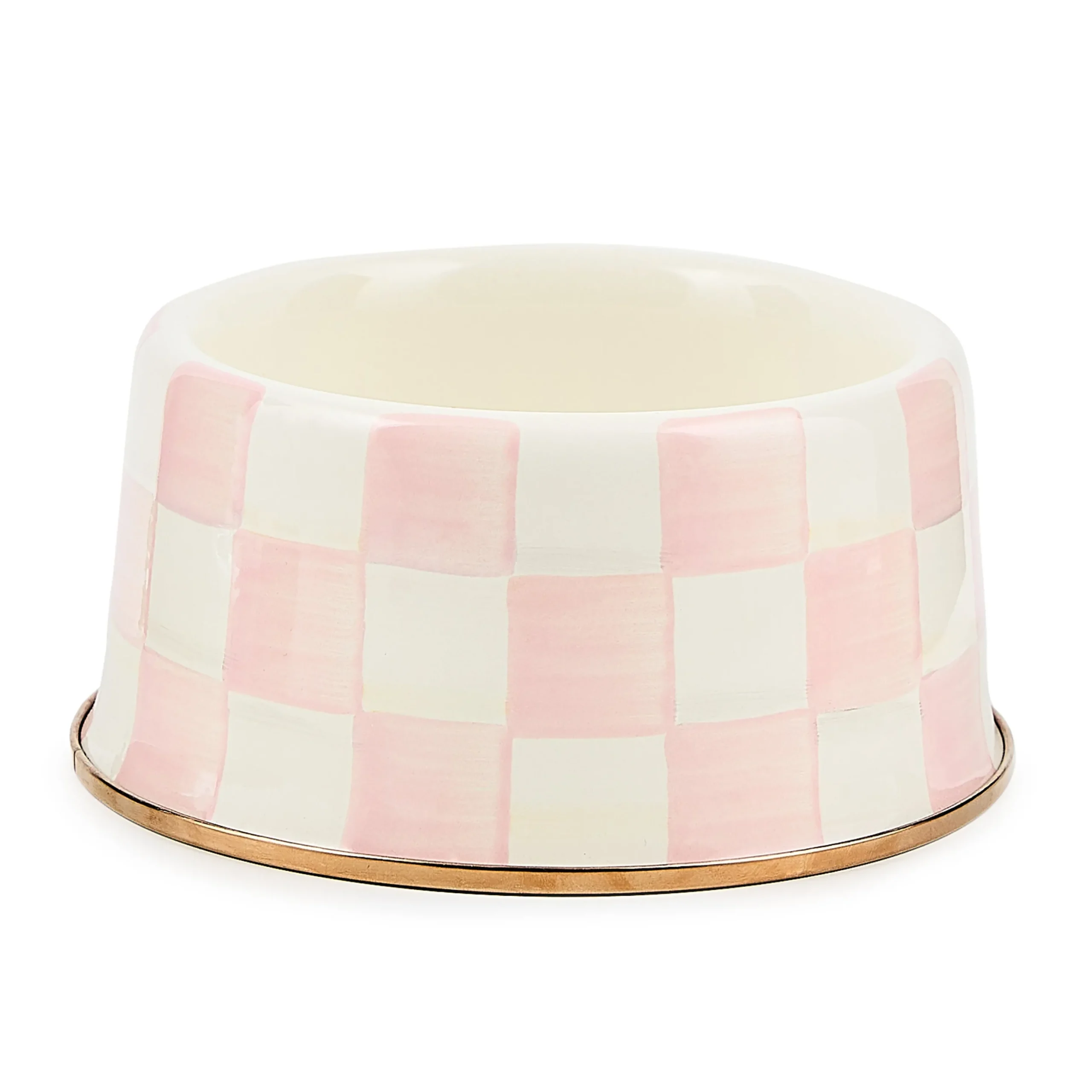 Rosy Check Medium Pet Dish