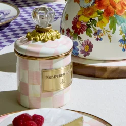 Rosy Check Mini Canister