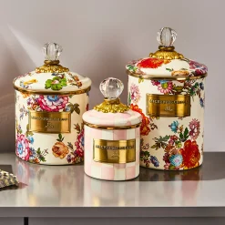 Rosy Check Mini Canister