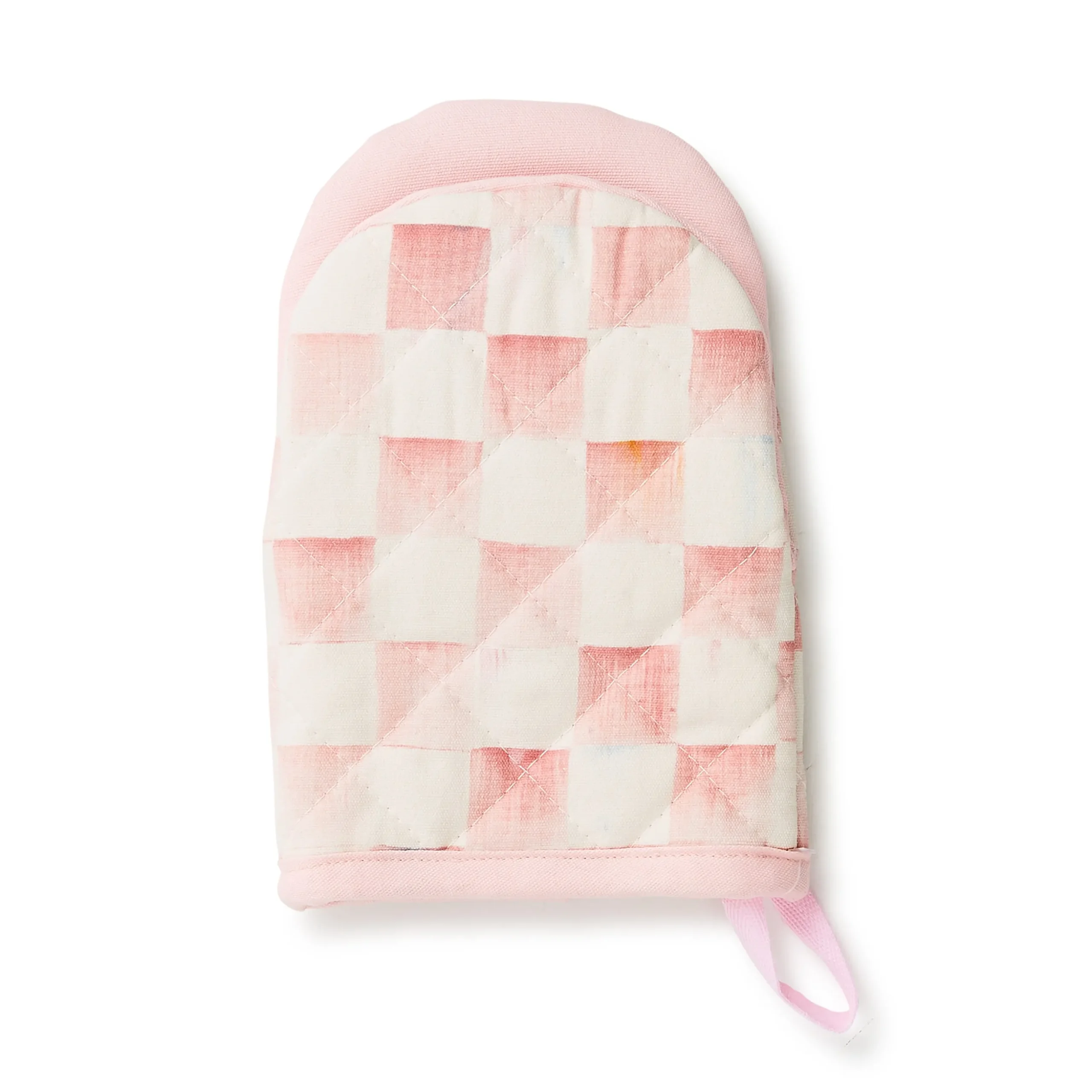Rosy Check Mini Mitt