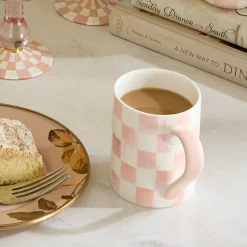 Rosy Check Porcelain Mug
