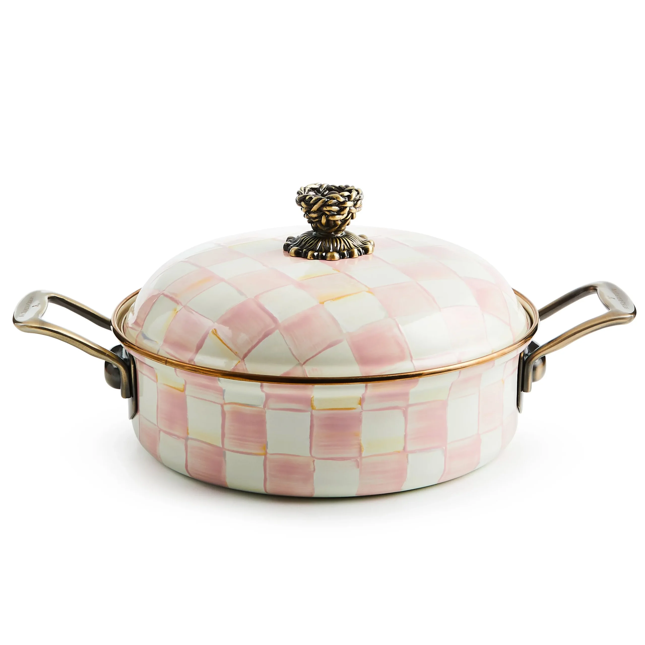 Rosy Check 3 Qt. Casserole