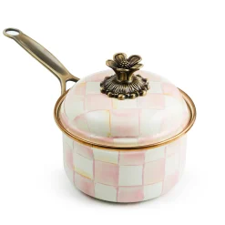 Rosy Check 1 Qt. Saucepan
