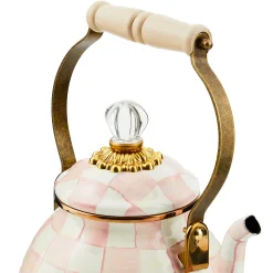 Rosy Check 2 Quart Tea Kettle