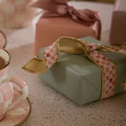 Rosy Check 1" Ribbon
