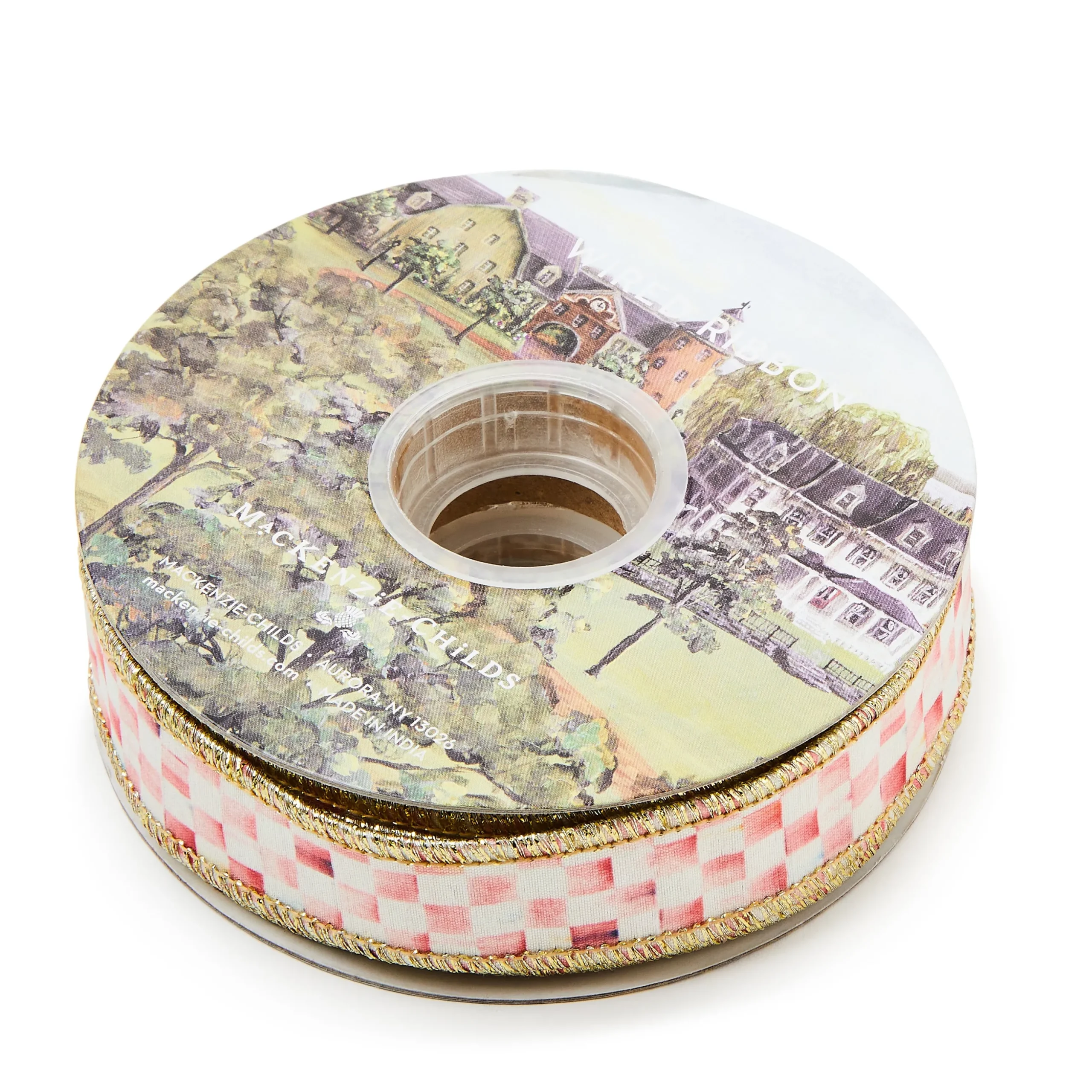 Rosy Check 1" Ribbon