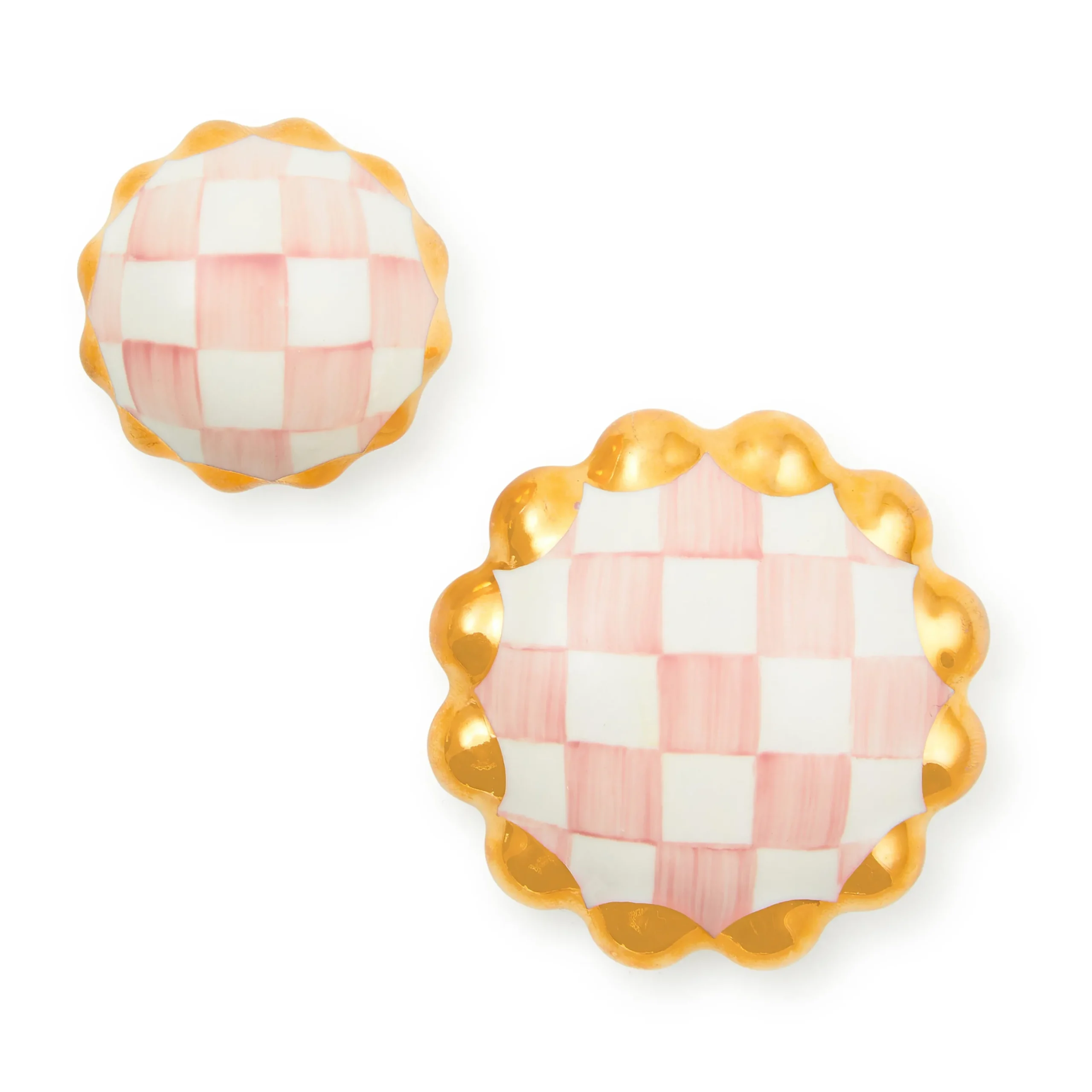 Rosy Check Round Knob