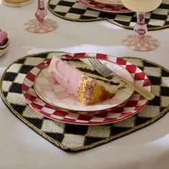 Rosy Check Salad/Dessert Plate