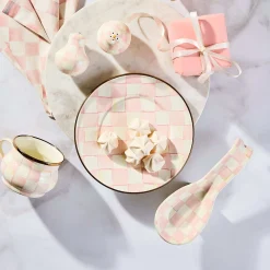 Rosy Check Salad/Dessert Plate