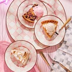 Rosy Check Salad/Dessert Plate