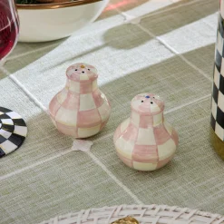 Rosy Check Salt & Pepper Shakers
