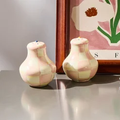 Rosy Check Salt & Pepper Shakers