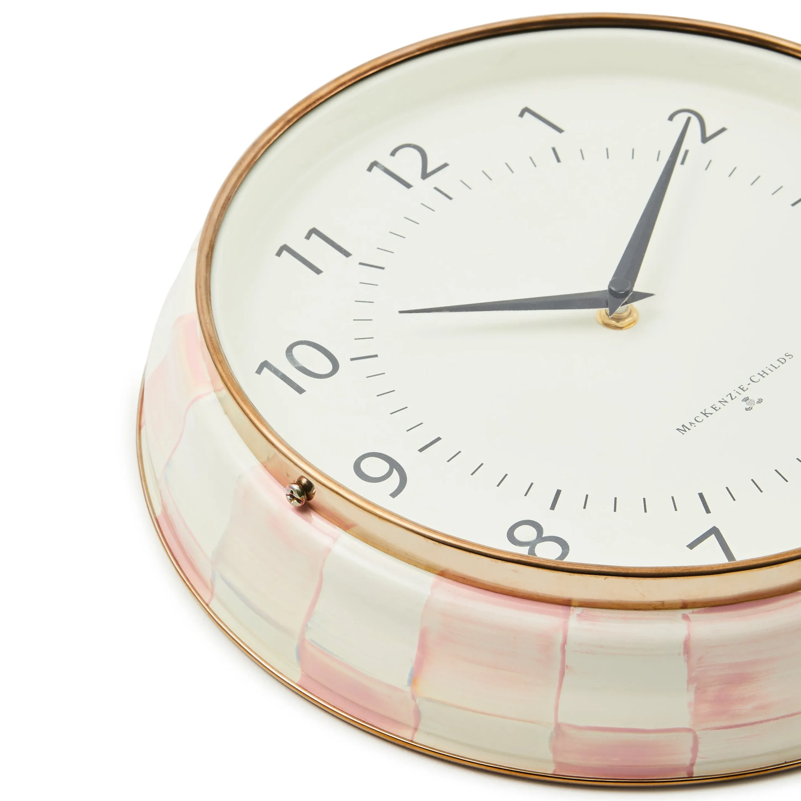 Rosy Check School Wall Clock