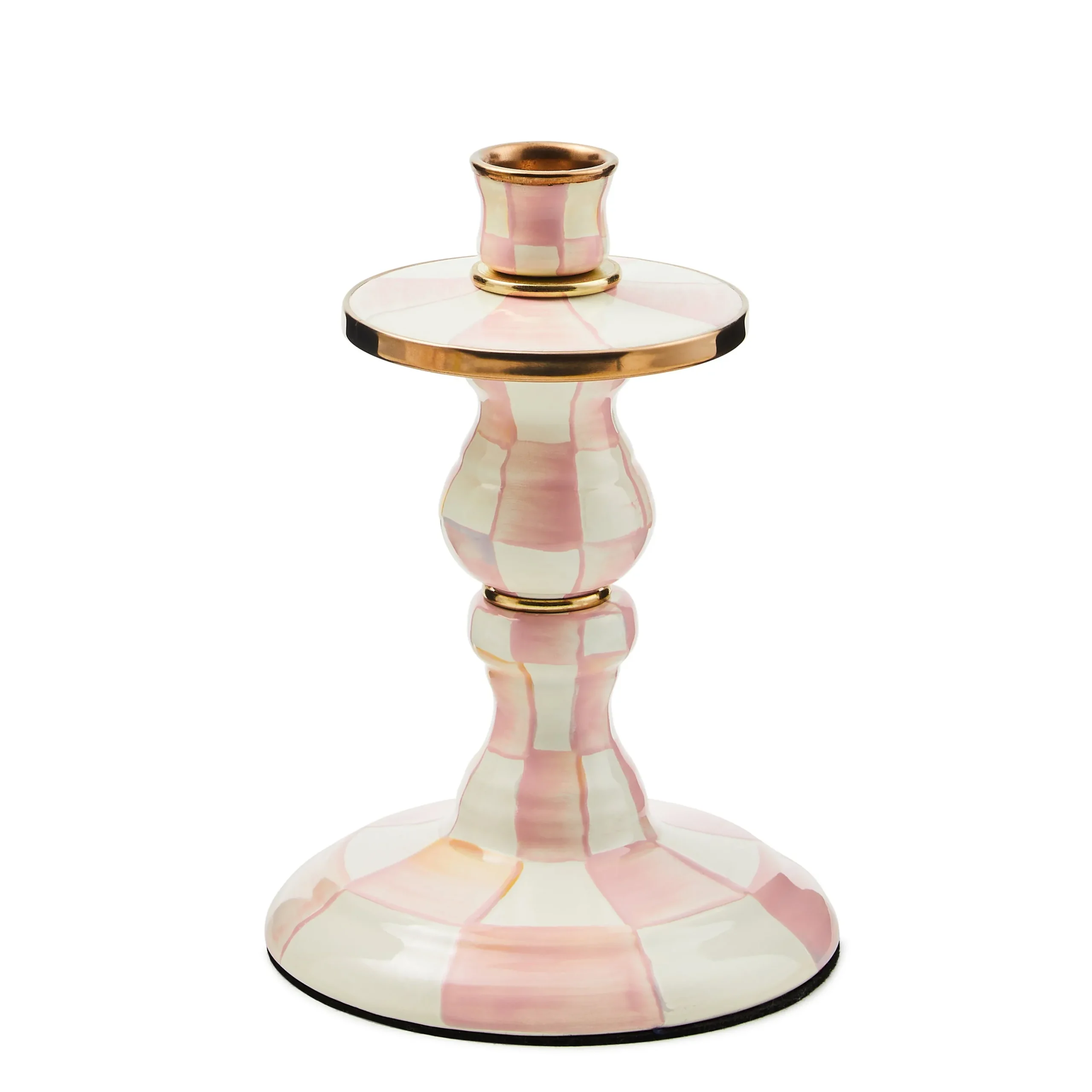 Rosy Check Small Candlestick