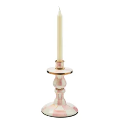 Rosy Check Small Candlestick