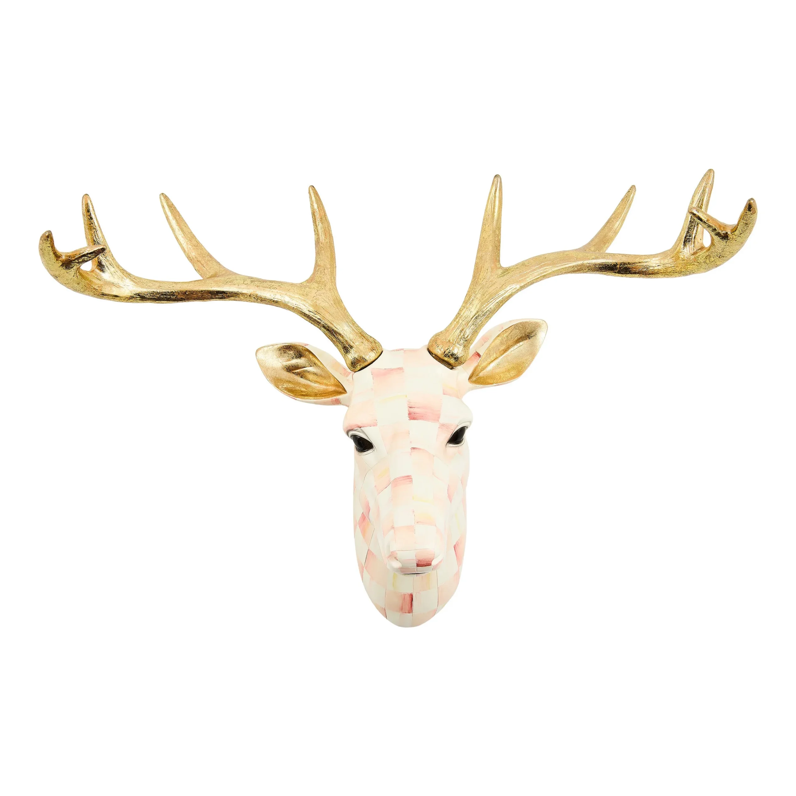 Rosy Check Small Deer Wall Decor