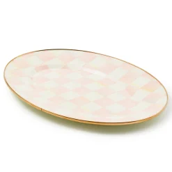 Rosy Check Small Oval Platter