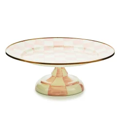 Rosy Check Small Pedestal Platter