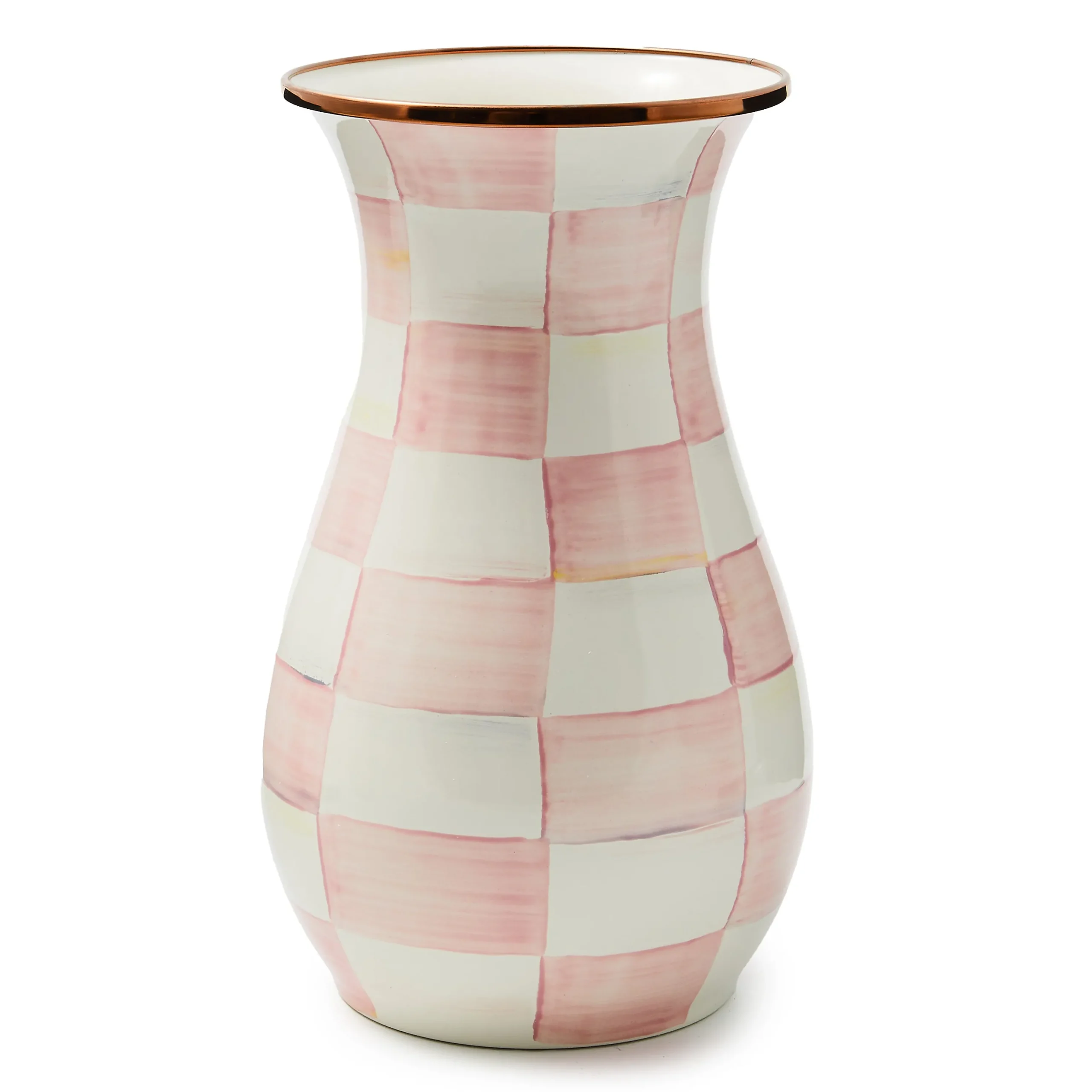 Rosy Check Tall Vase