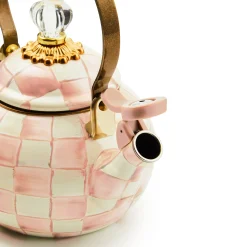Rosy Check Whistling Tea Kettle