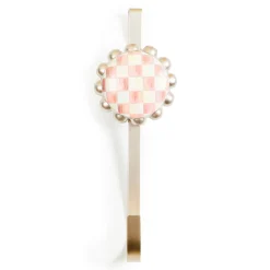 Rosy Check Wreath Hanger
