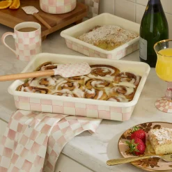 Rosy Check 9" x 13" Baking Pan