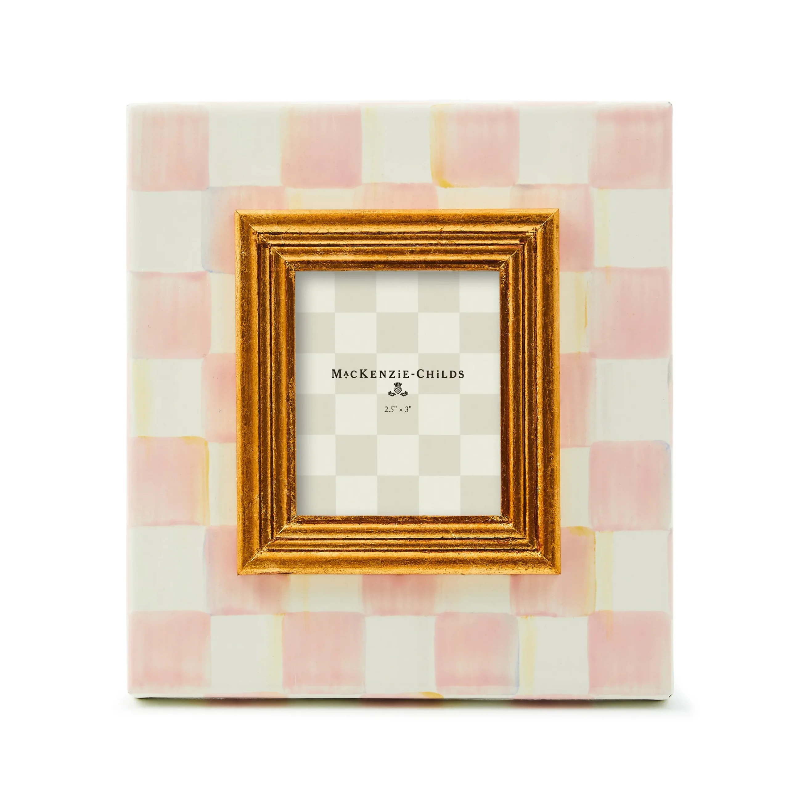 Rosy Check 2.5" x 3" Frame