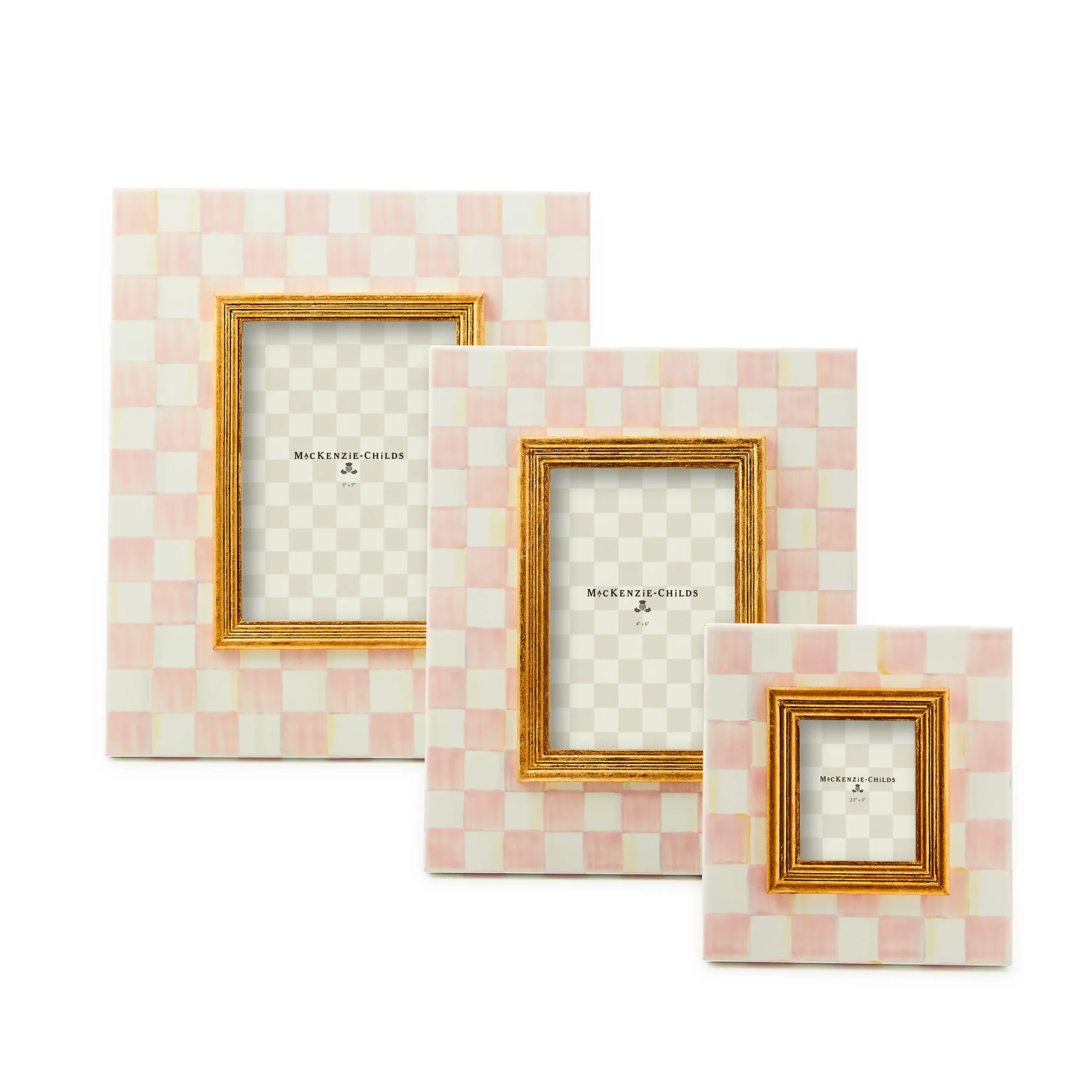 Rosy Check 2.5" x 3" Frame