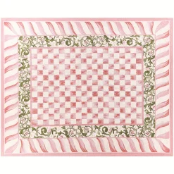 Rosy Check 8' x 10' Rug