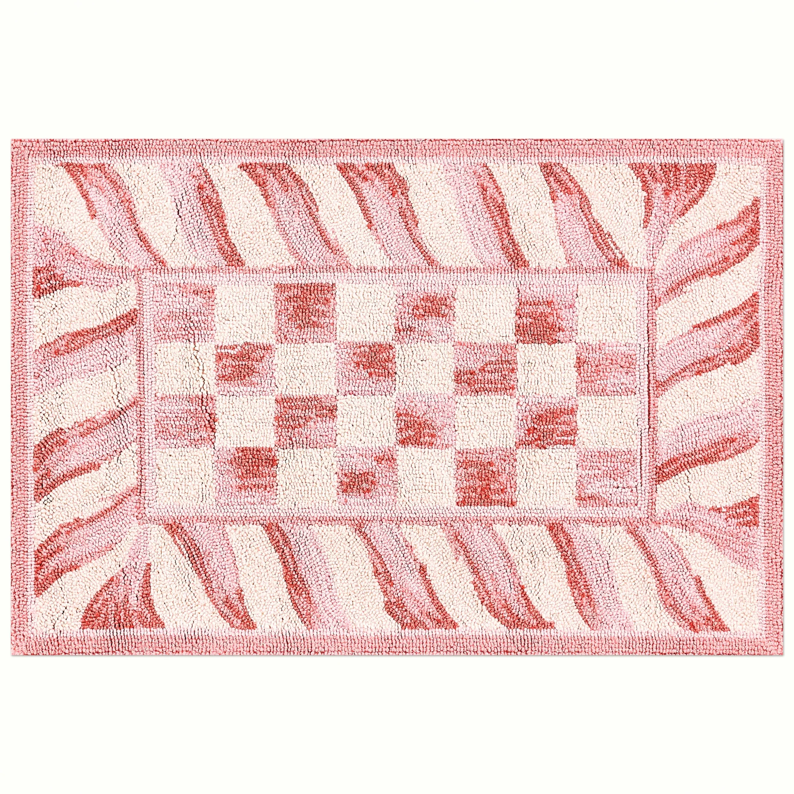 Rosy Check 2' x 3' Rug