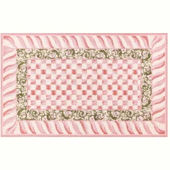 Rosy Check 5' x 8' Rug