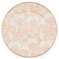 Rosy English Garden Enamel Serving Platter