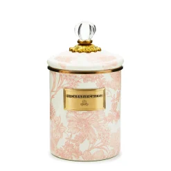 Rosy English Garden Medium Canister