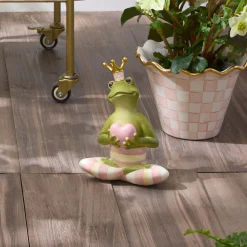 Rosy Fergal the Frog with Heart Decor