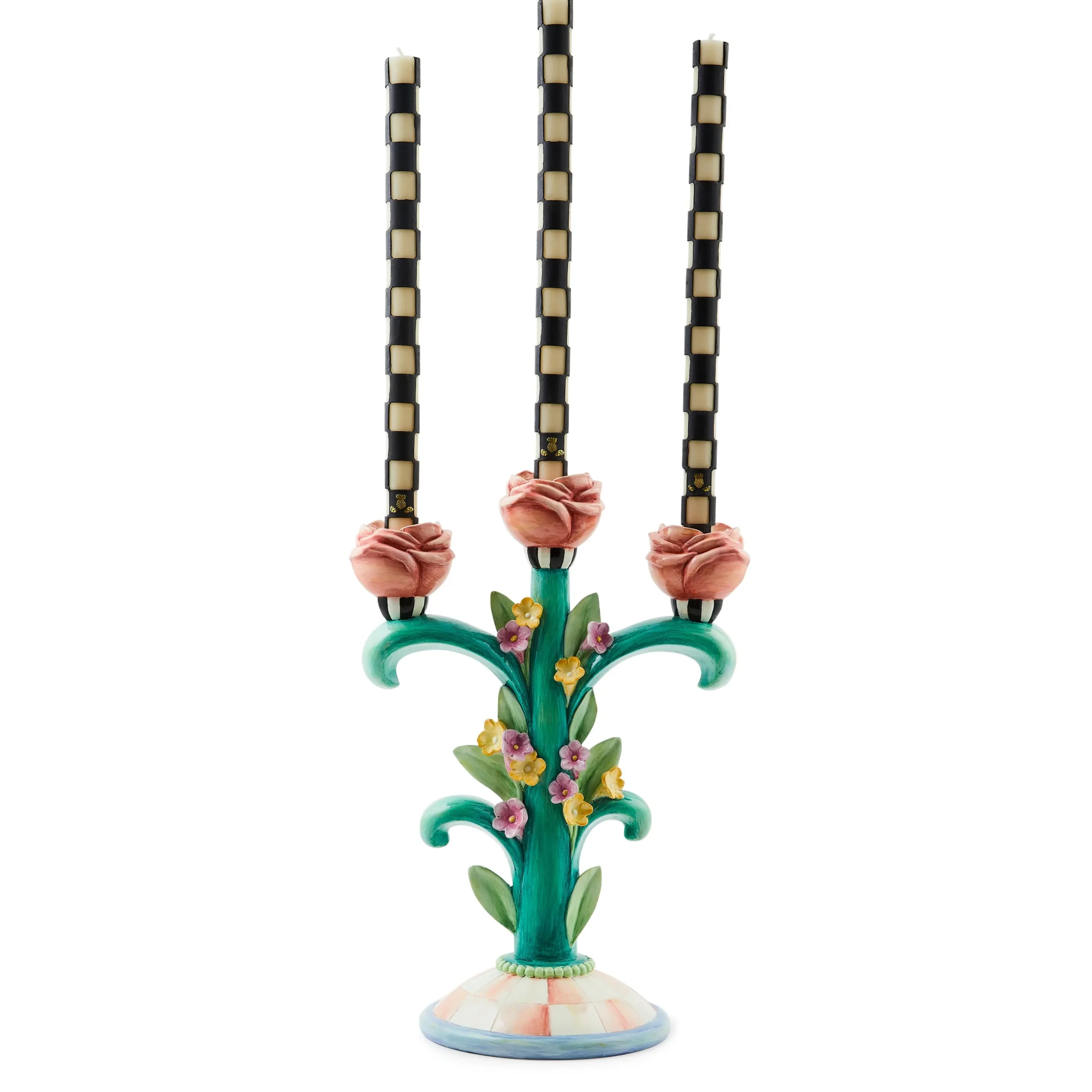 Rosy Meadow Candelabra