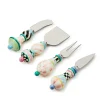 Rosy Meadow Cheese Knife Set