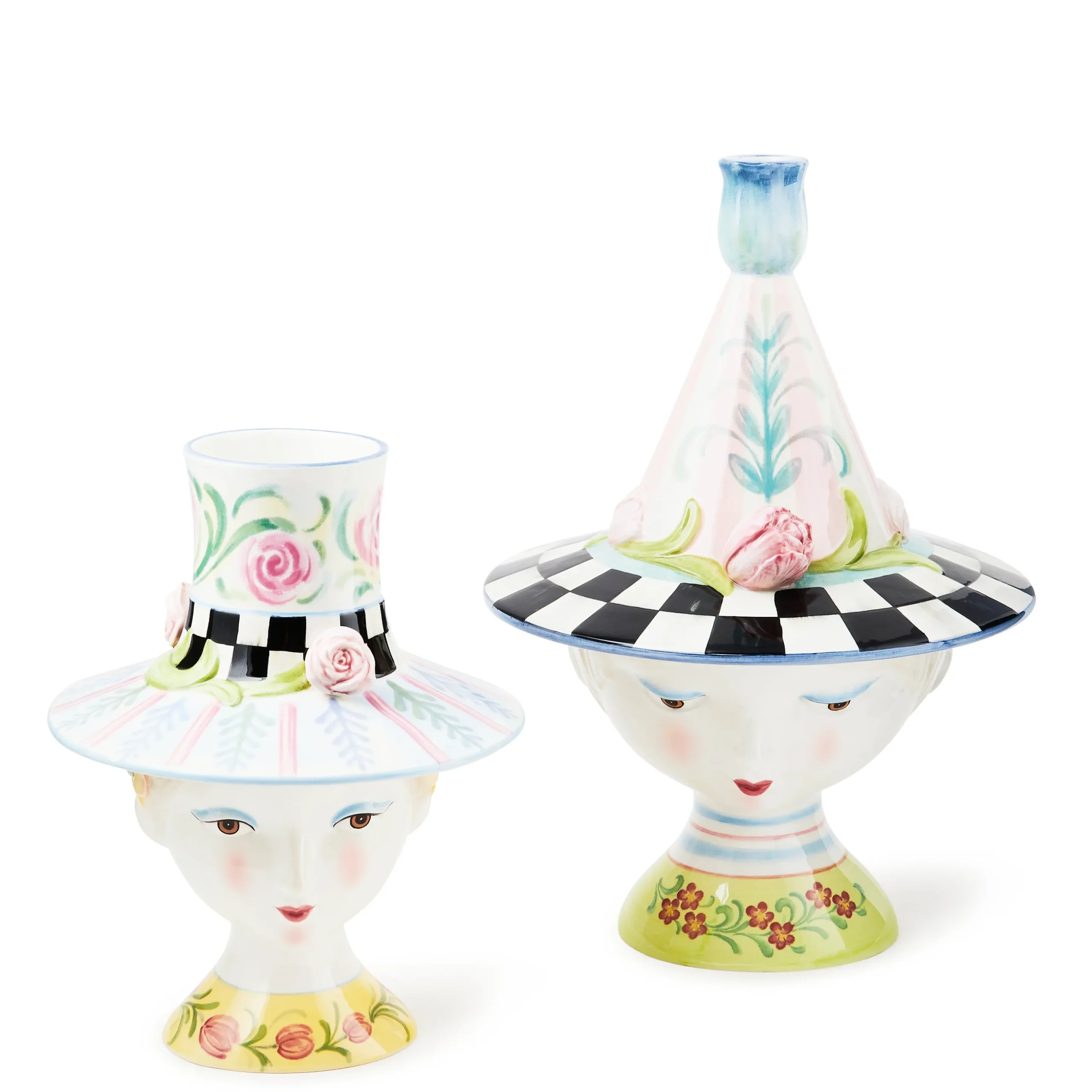 Rosy Meadow Lady Rose Lidded Vase