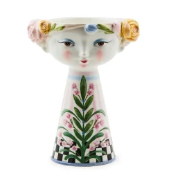 Rosy Meadow Short Lady Vase