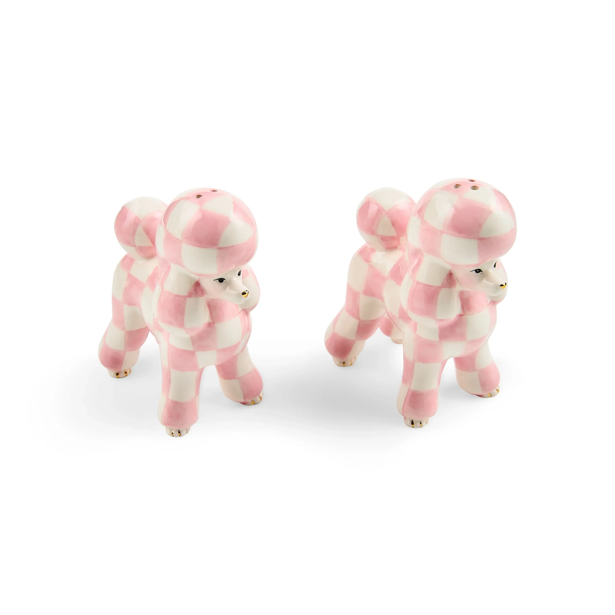 Rosy Poodle Salt & Pepper Set