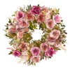 Rosy Poppy 22" Wreath