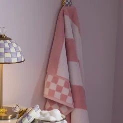Rosy Stripe Bath Towel