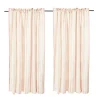 Rosy Stripe 84" Curtain Panel