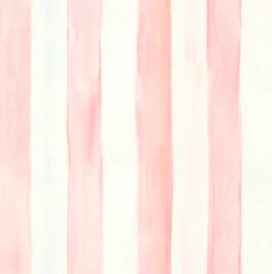 Rosy Stripe Wallpaper