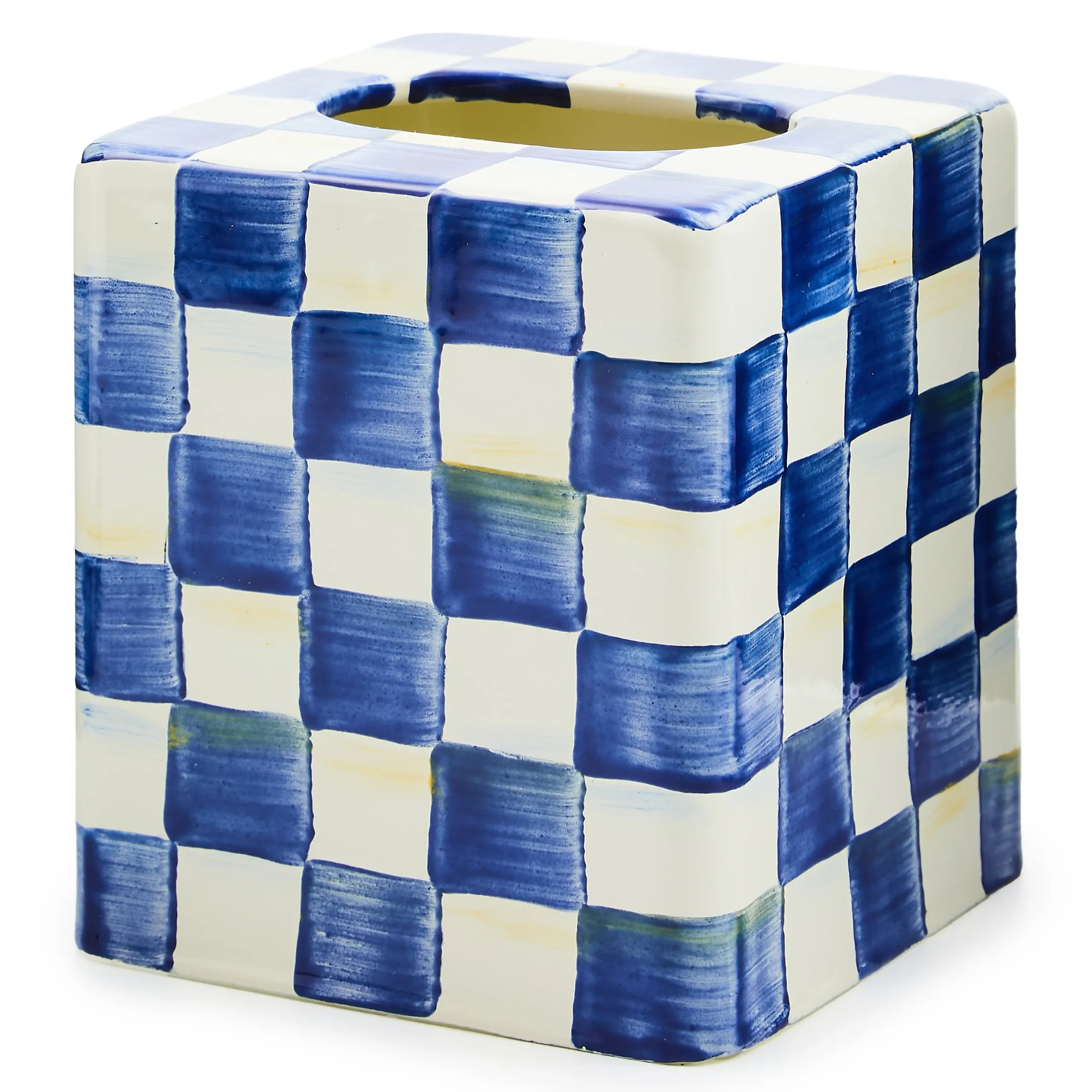 Royal Check Boutique Tissue Box Cover
