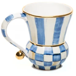 Royal Check Ceramic Mug