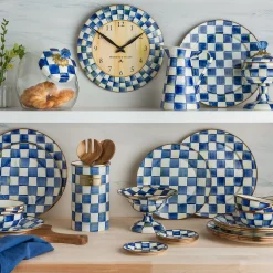 Royal Check Charger/Plate