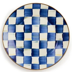 Royal Check Dinner Plate