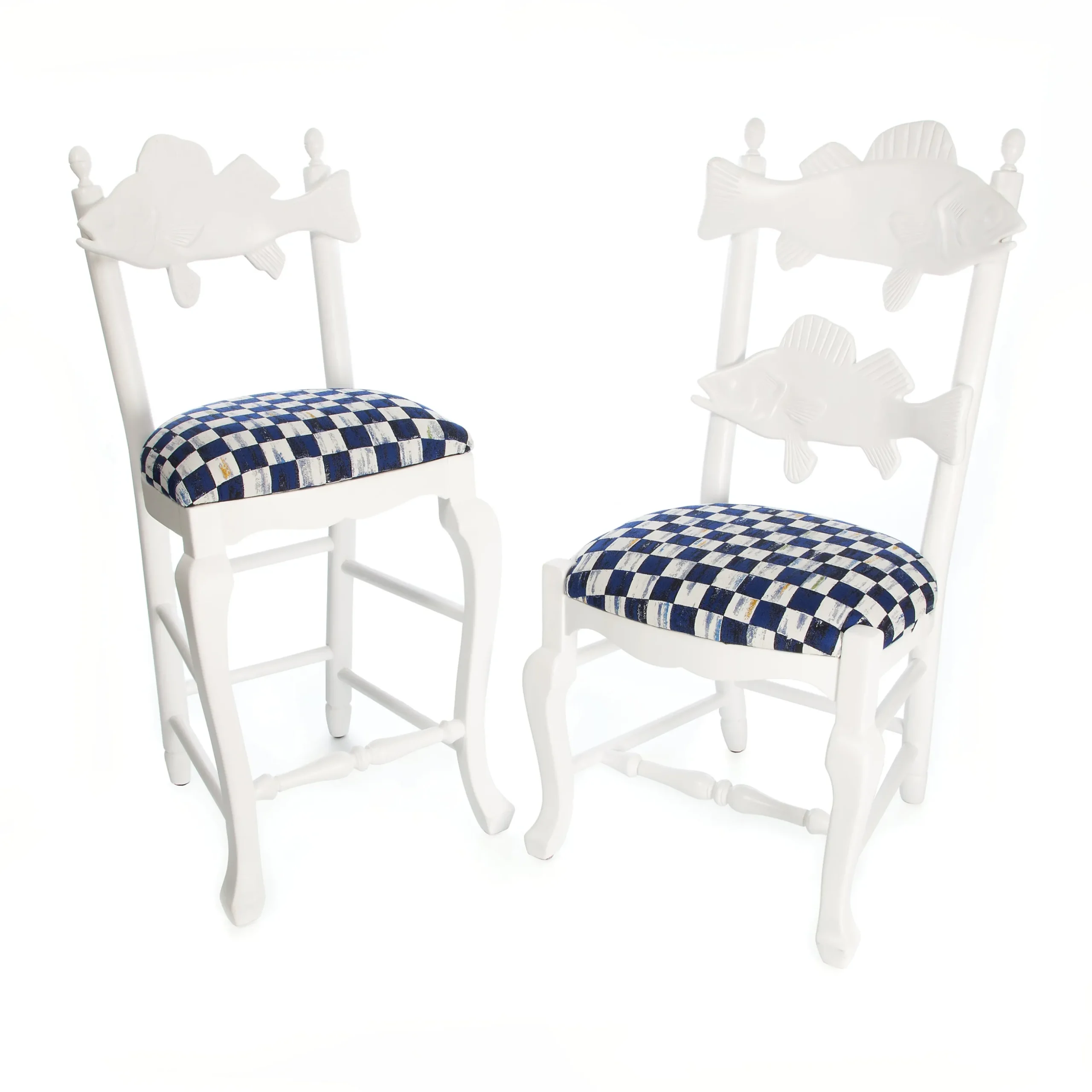 Royal Check Outdoor Fish Chair