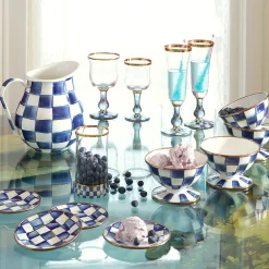 Royal Check Pitcher