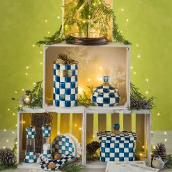 Royal Check Recipe Box